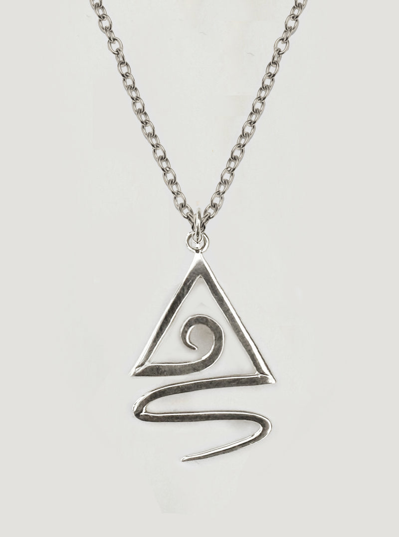 Large Silver Hokitika River Pendant