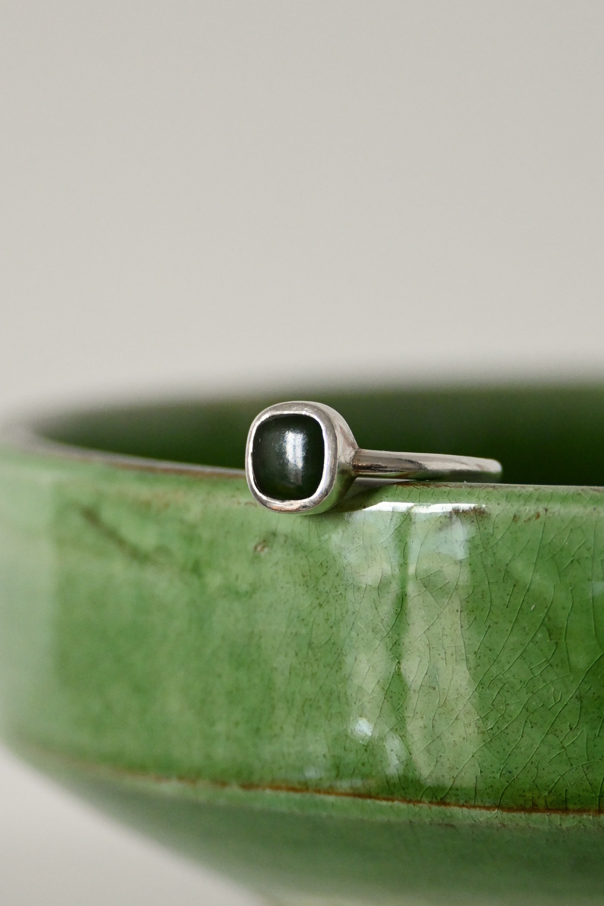 Silver Arahura River Ring