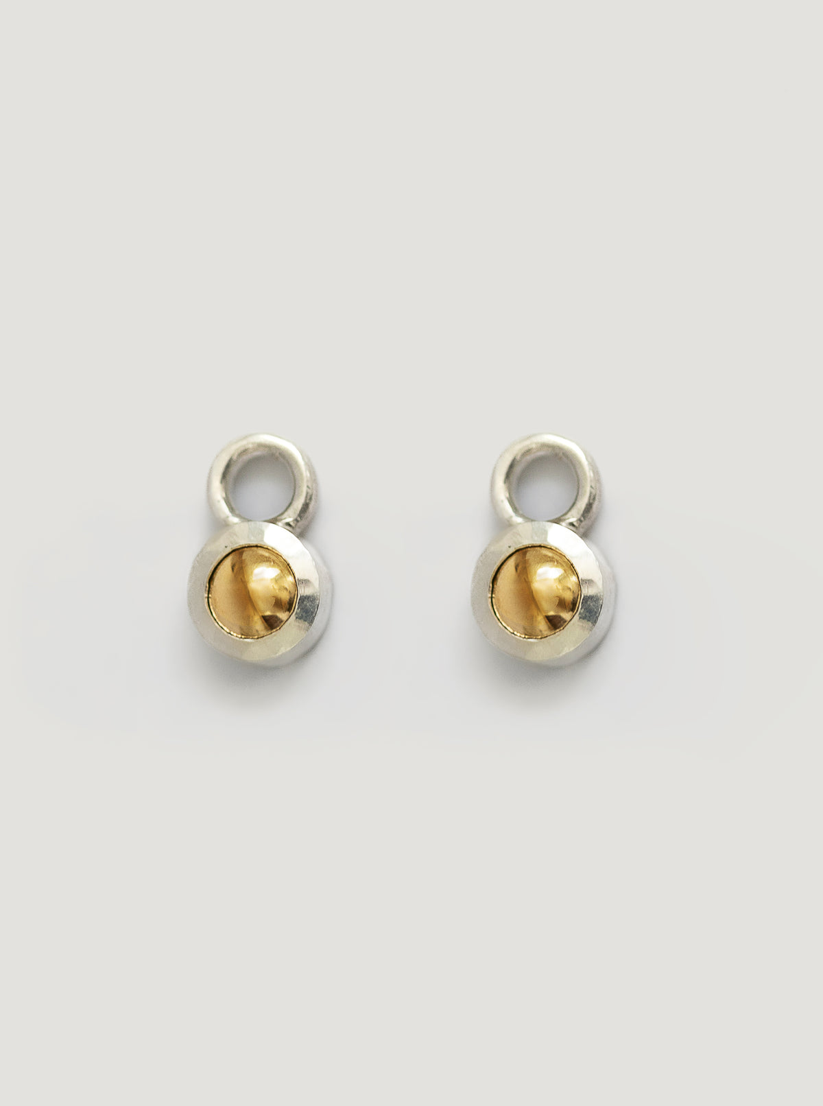 Silver with Gold Mt Tasman Charm