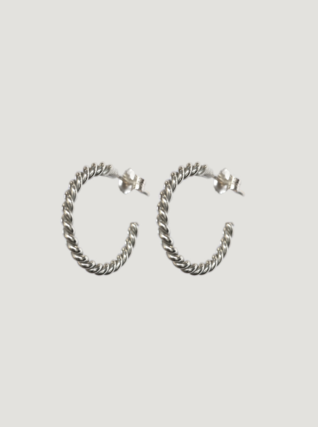 Silver Ribbonwood Hoops