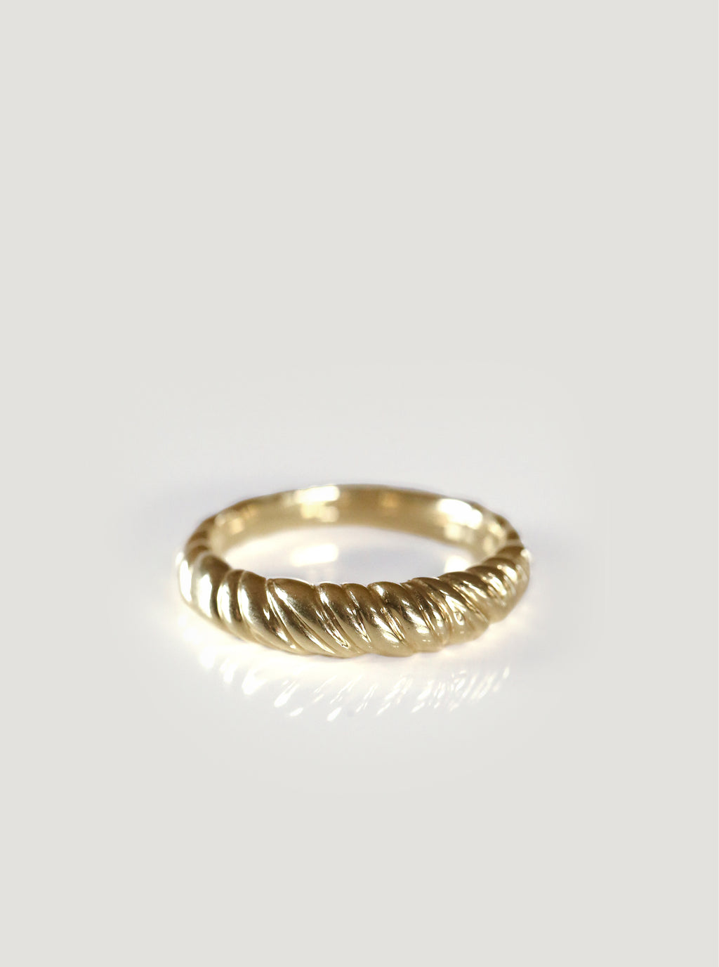Gold Ribbonwood Ring