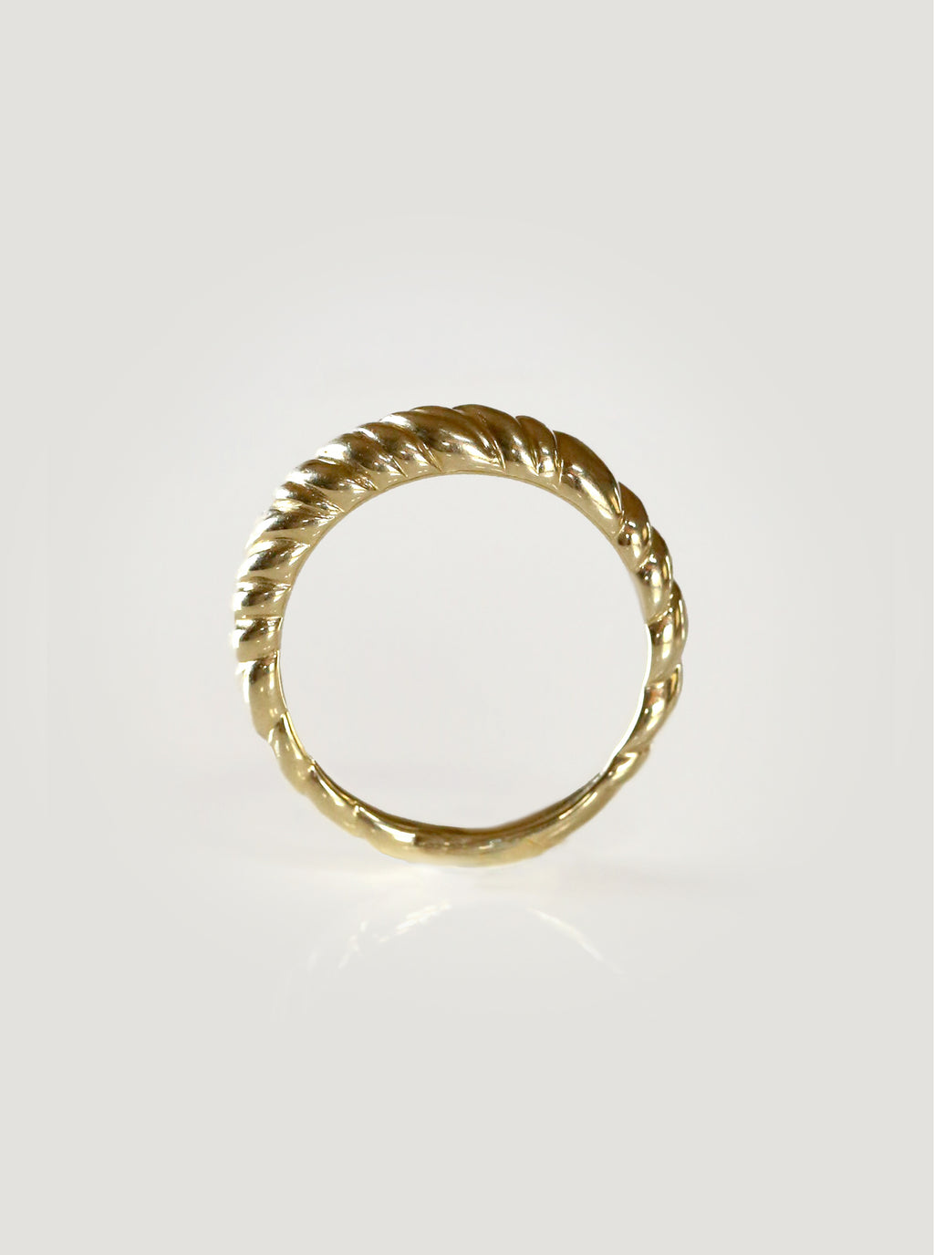 Gold Ribbonwood Ring