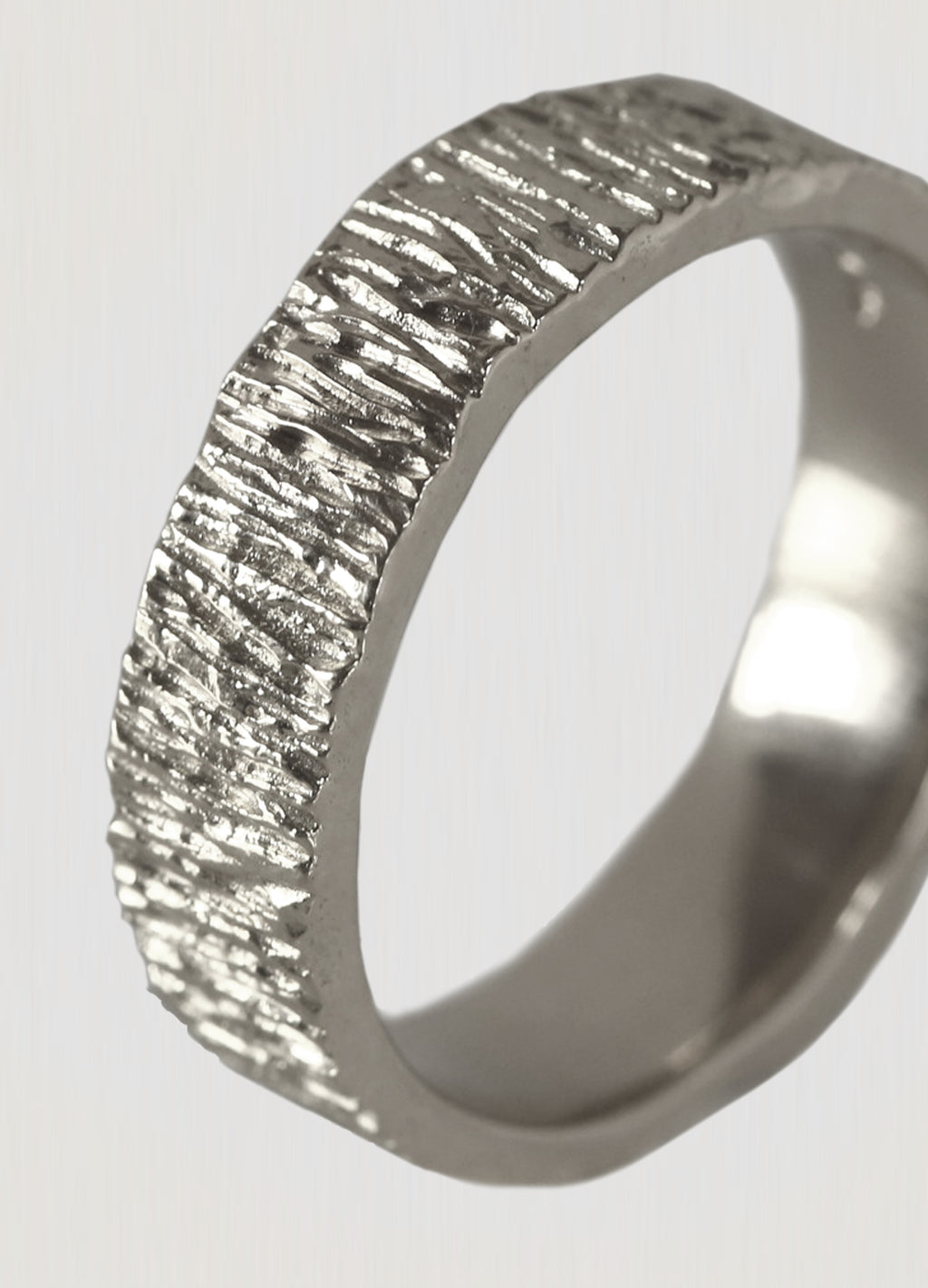 Silver Matai Ring with Gold