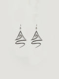 Silver Hokitika River Earrings