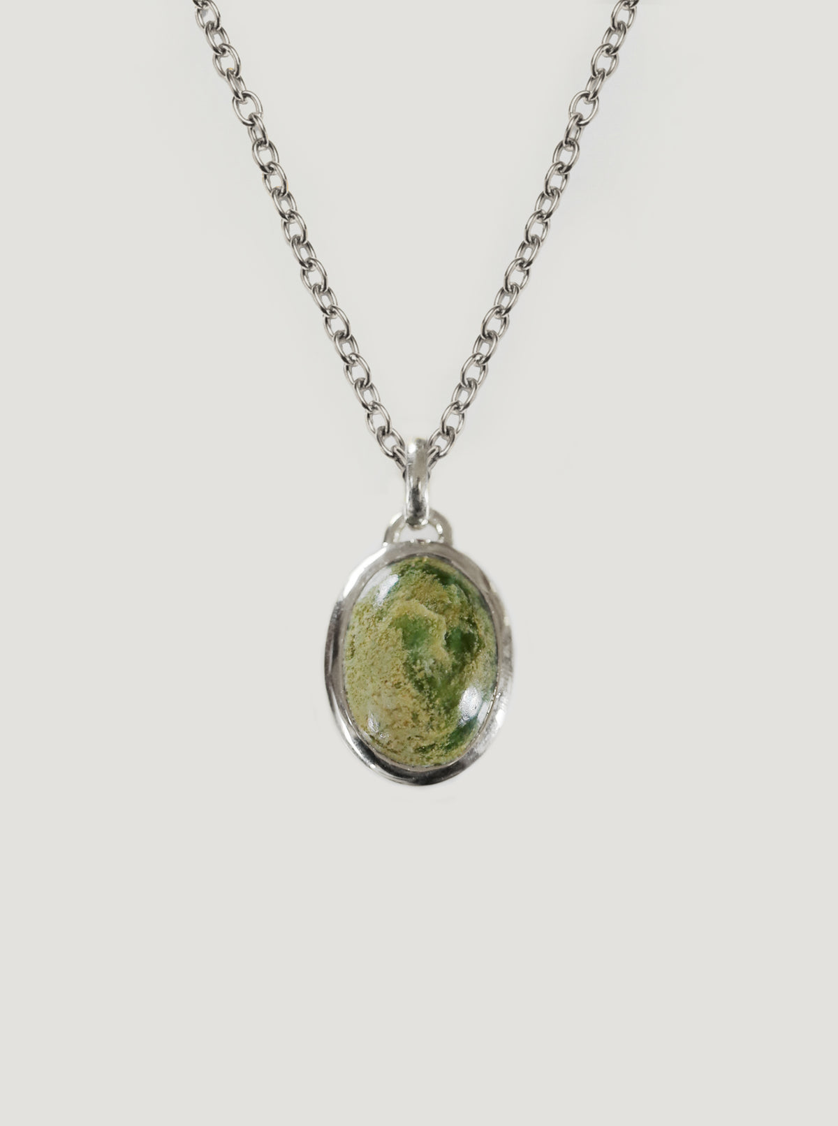Silver Arahura River Pendant