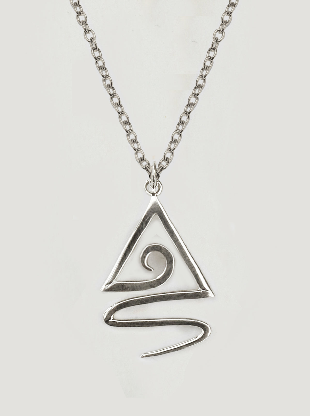 Large Silver Hokitika River Pendant