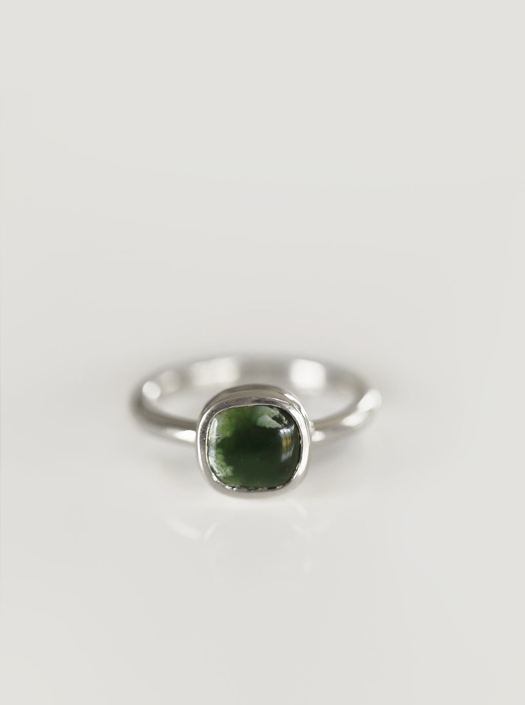 Silver Arahura River Ring