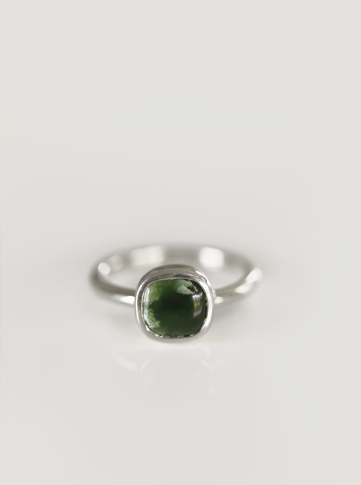 Silver Arahura River Ring