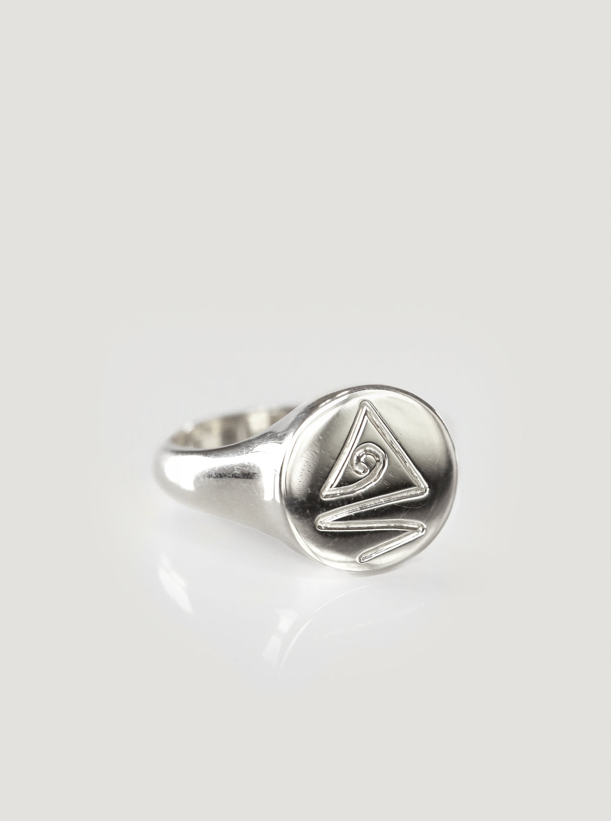 Silver Hokitika River Signet Ring
